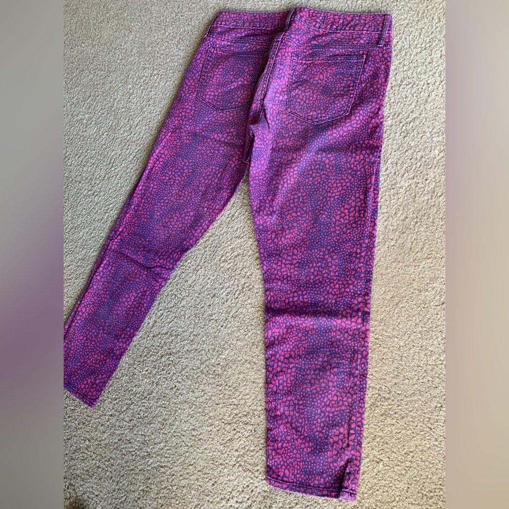 Purple-Blue Patterns Pants, Size 31 - Picture 13 of 16